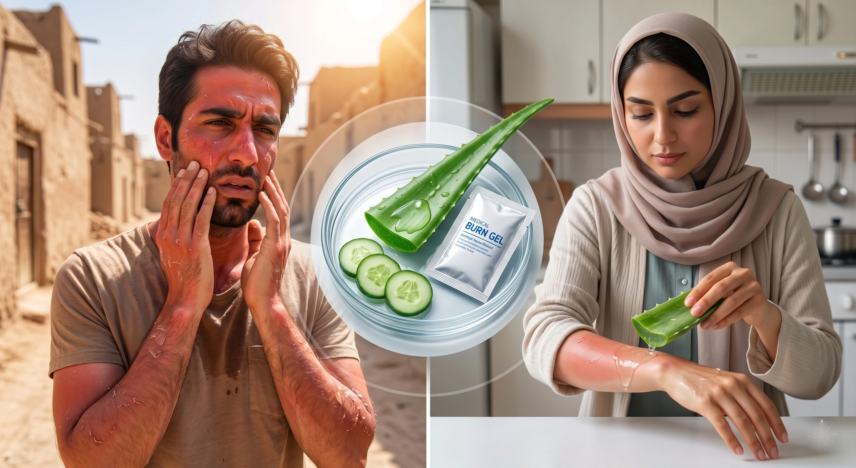 <p>بهترین راهکارها برای درمان سریع و قطعی آفتاب&zwnj;سوختگی شدید پوست چیست؟</p>