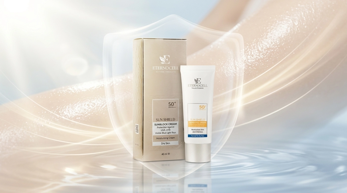 <p>کرم ضد آفتاب پوست خشک SPF50 سان شیلد اترنوسل؛ محافظت همه&zwnj;جانبه و پایان دغدغه خشکی پوست</p>