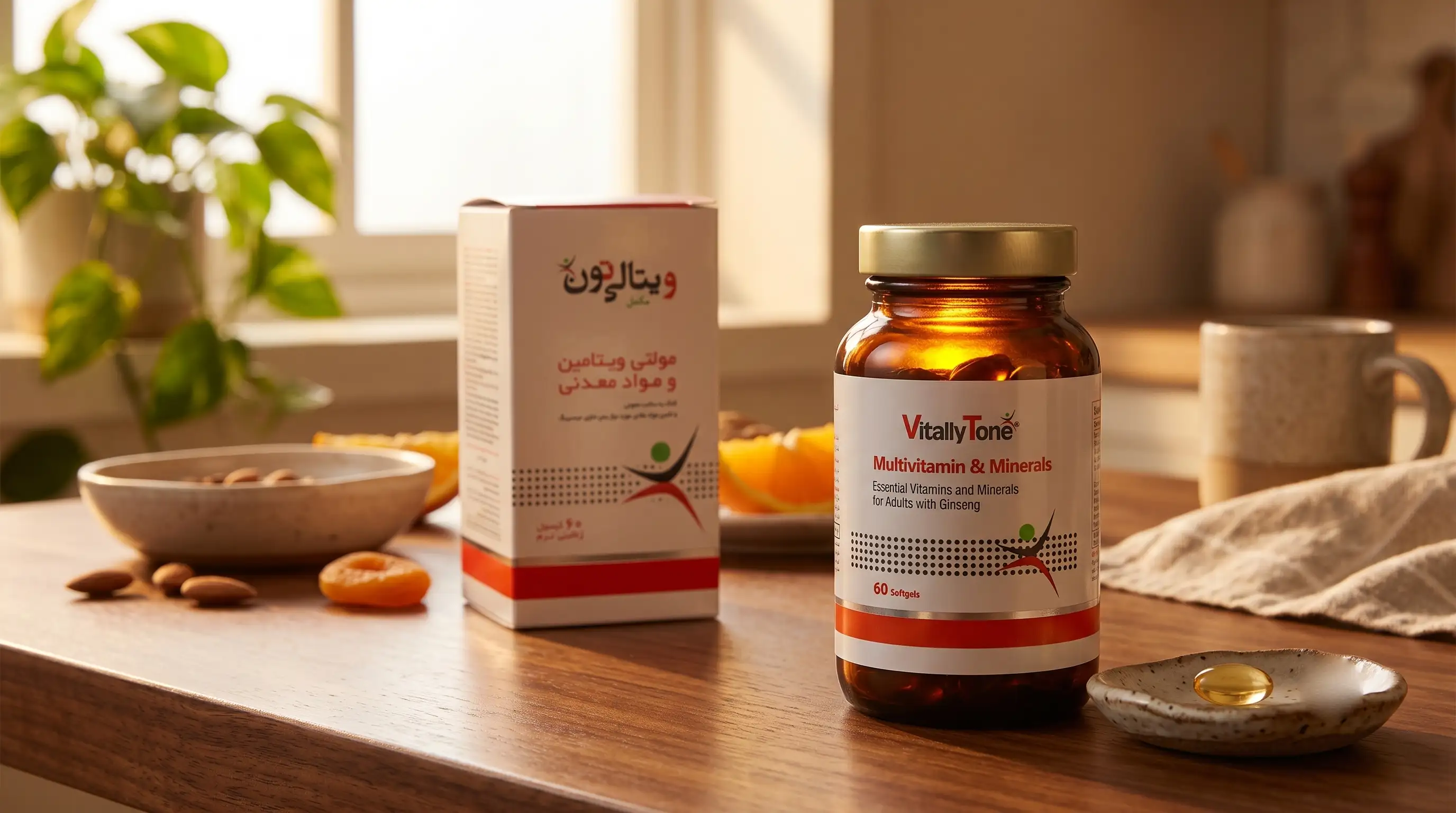بازگشت انرژی و شادابی با مولتی ویتامین مینرال ویتالی تون