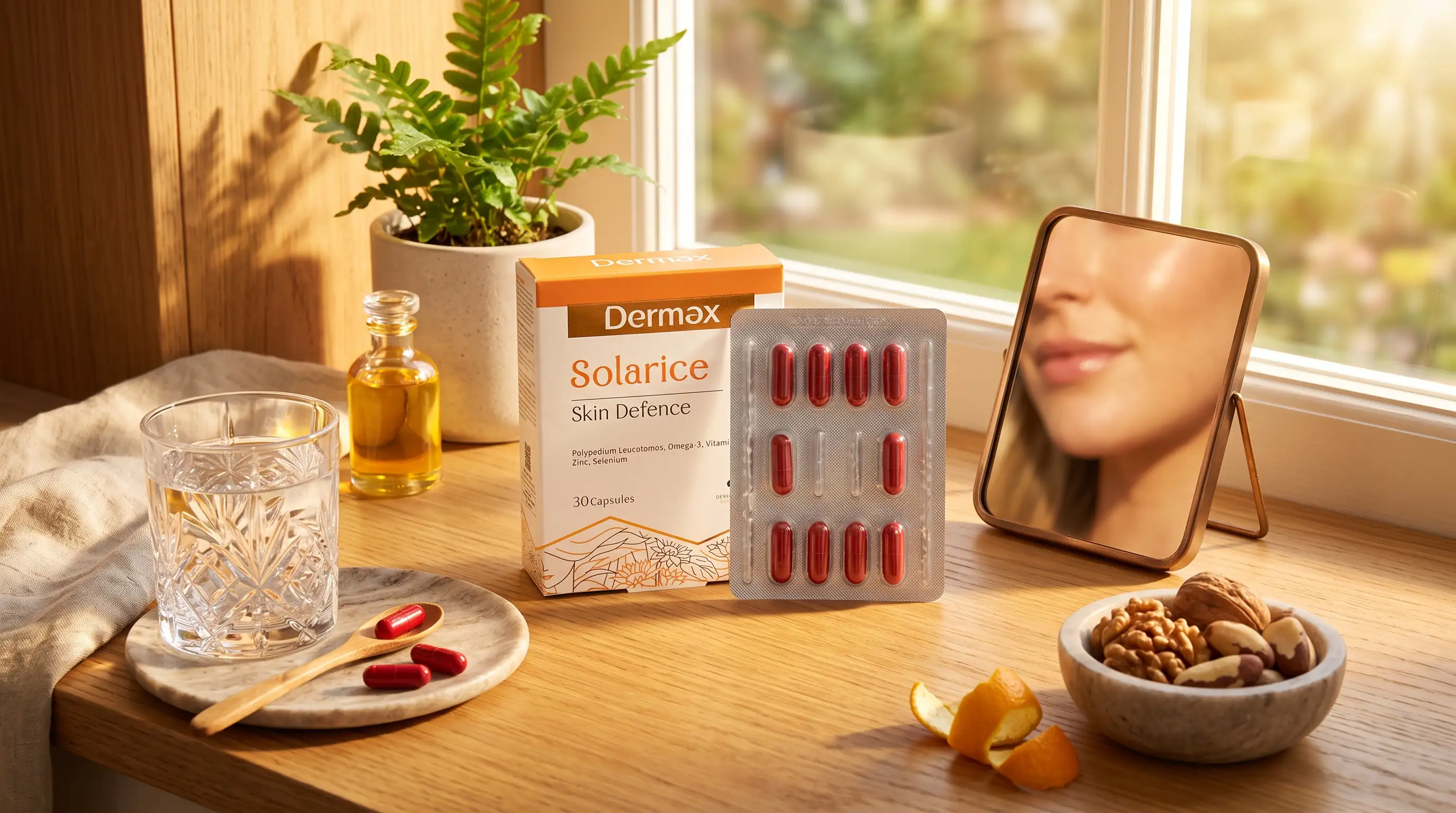 چگونه کپسول سولاریس طراوت پوست را برمی‌گرداند؟