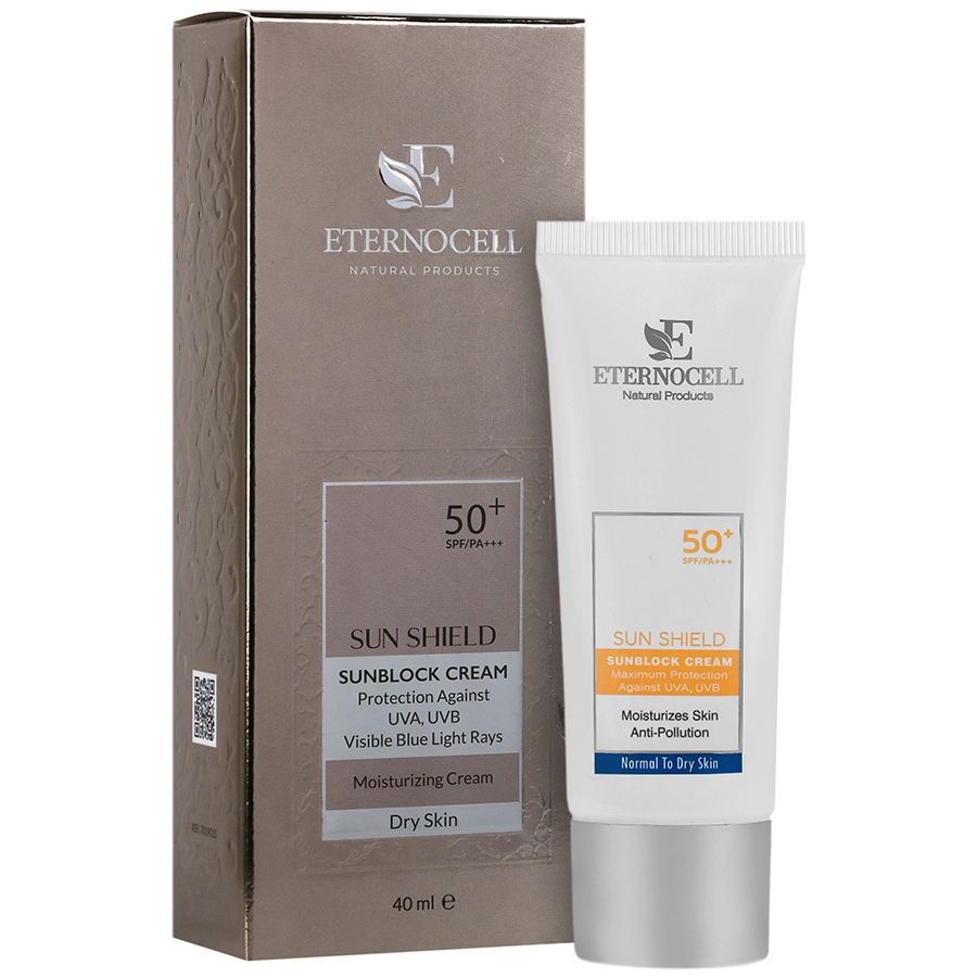 کرم ضد آفتاب پوست خشک SPF50 سان شیلد اترنوسل